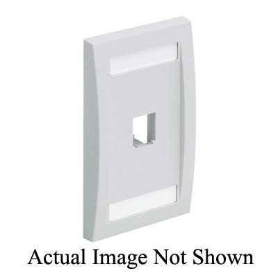 Panduit CFPE1BLY 1-Gang 1-Port Faceplate Black