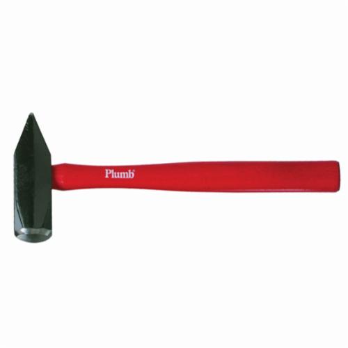 Plumb® 11521 Ball Pein Hammer, 15 in OAL, 32 oz Forged Steel Head, Hickory Wood Handle