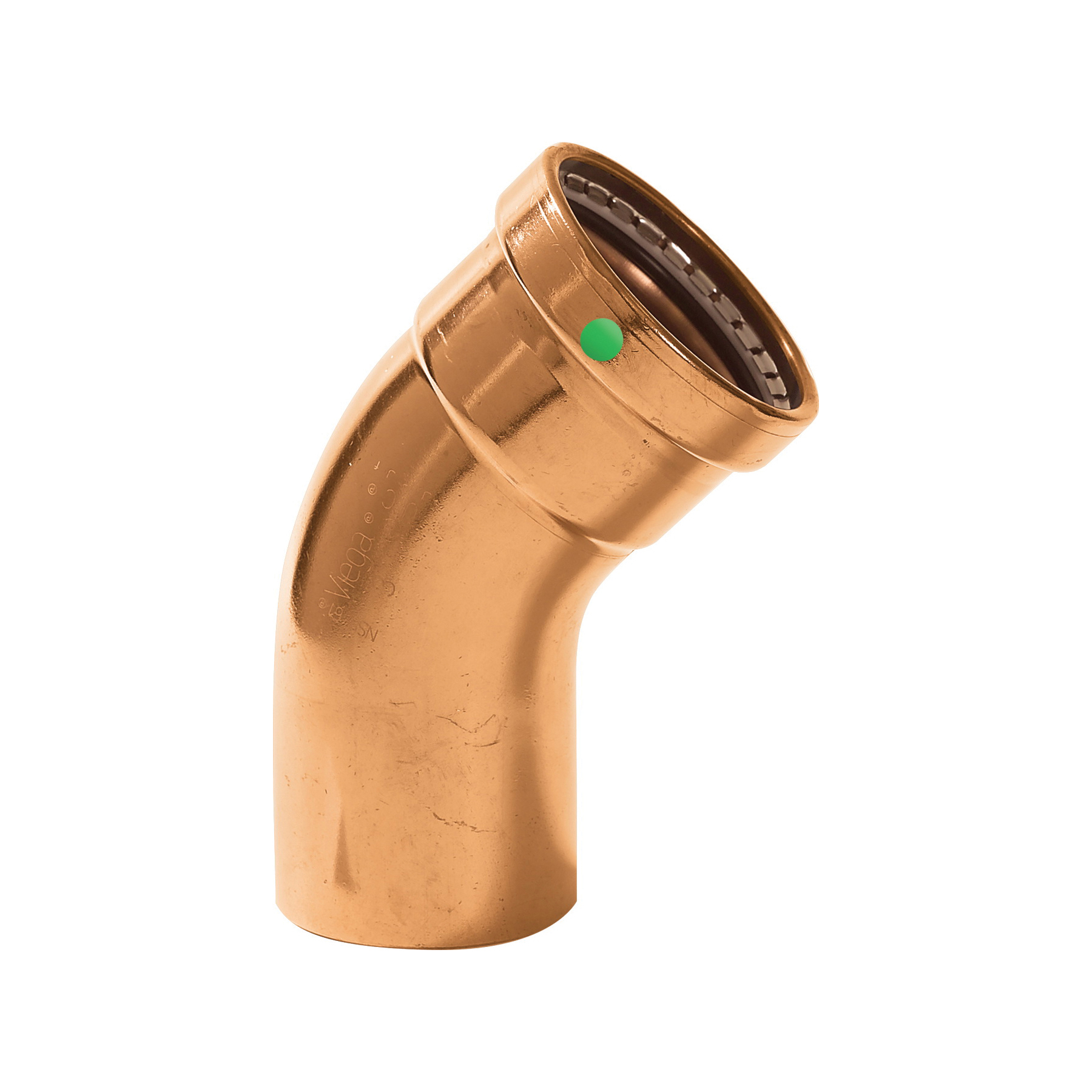 ProPress® XL-C 20668 45 deg Street Elbow, 2-1/2 in, Fitting x Press, Copper, Import