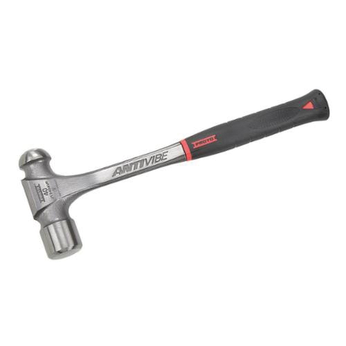 product Stanley® 54-032 Ball Pein Hammer, 16 in OAL, 32 oz Forged High Carbon Steel Head, Hickory Wood Handle