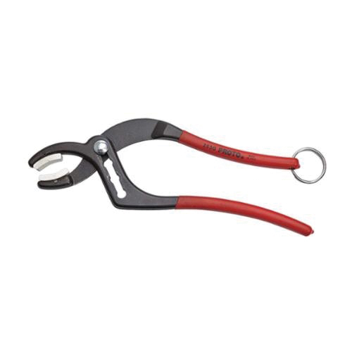 product Proto® Power-Track® II J260SG Tongue and Groove Plier, 2-1/8 in, 1-15/16 in L x 2- 3/4 in W x 13/32 in H Straight Forged Alloy Steel Jaw, Serrated Jaw Surface, 10-3/16 in OAL
