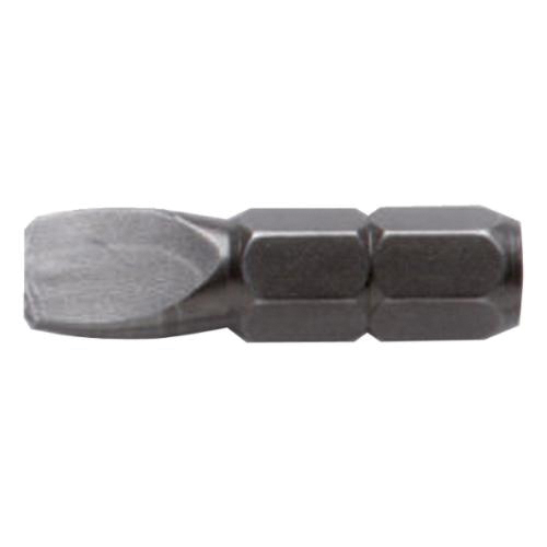 product Proto® J60256 Heavy Duty Single End Slotted Driver Insert Bit, Imperial, 5/16 in Hex Point, 1-1/2 in L, Black Oxide, Forged Alloy Steel
