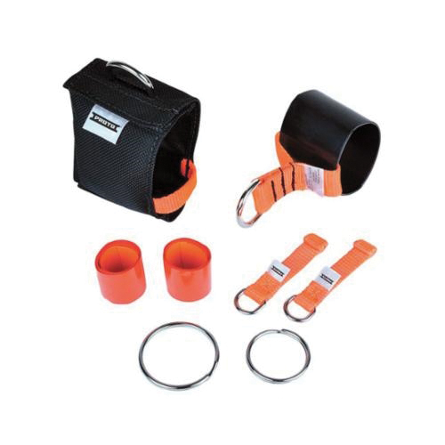 product Proto® JP2R2X4LPOR Heavy Duty Heat Shrink Loop, D-Ring Connection, Nylon/Rubber/Steel