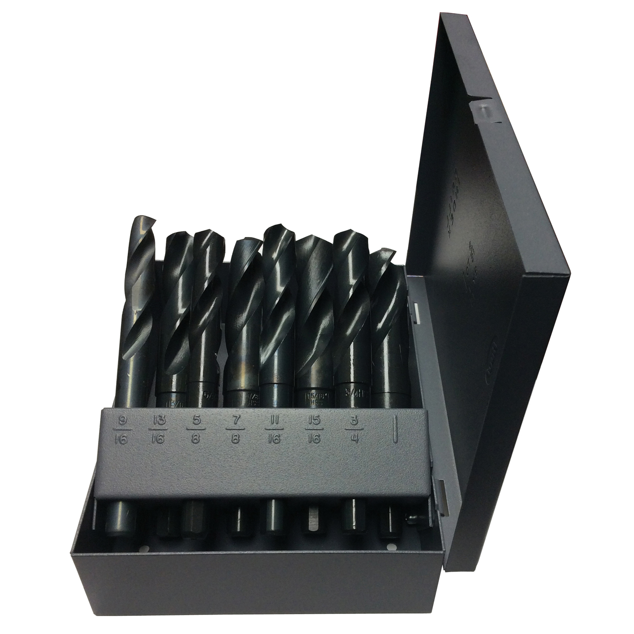 Chicago-Latrobe Black Oxide Reduced Shank Drill Bit Set 69858