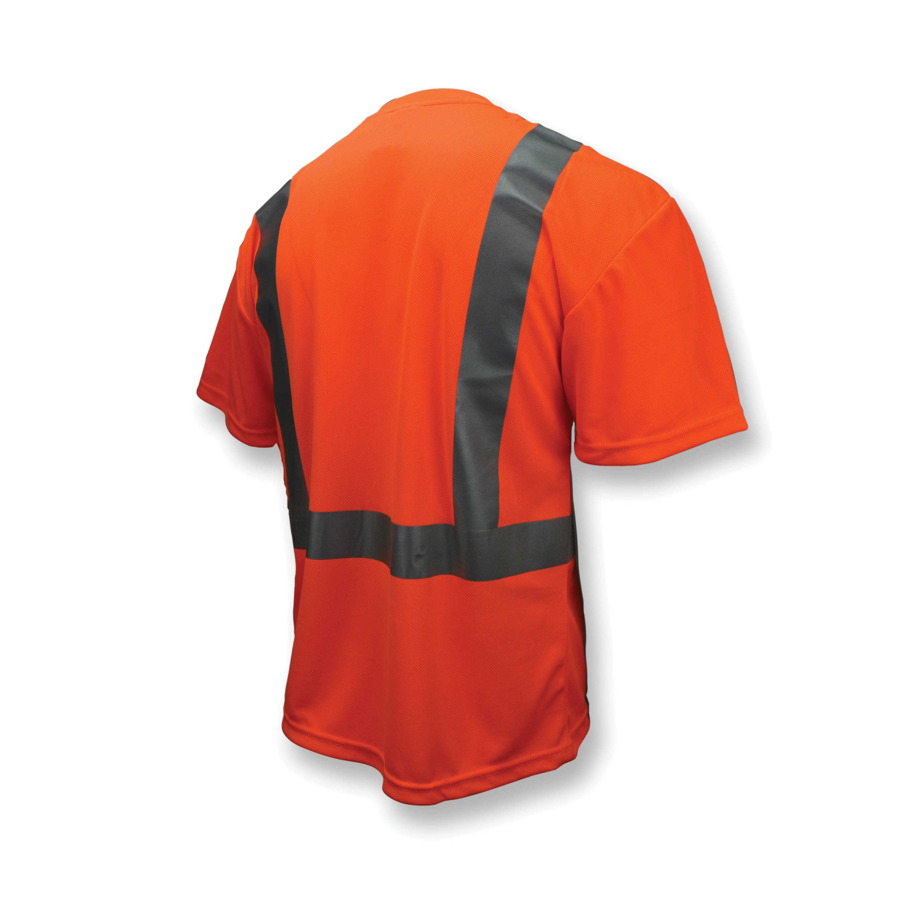 thumbnail image 2 of Radians ST11-2POS-M Class 2 High Visibility Safety T-Shirt – Orange, Men's Medium, Reflective 2 of 5