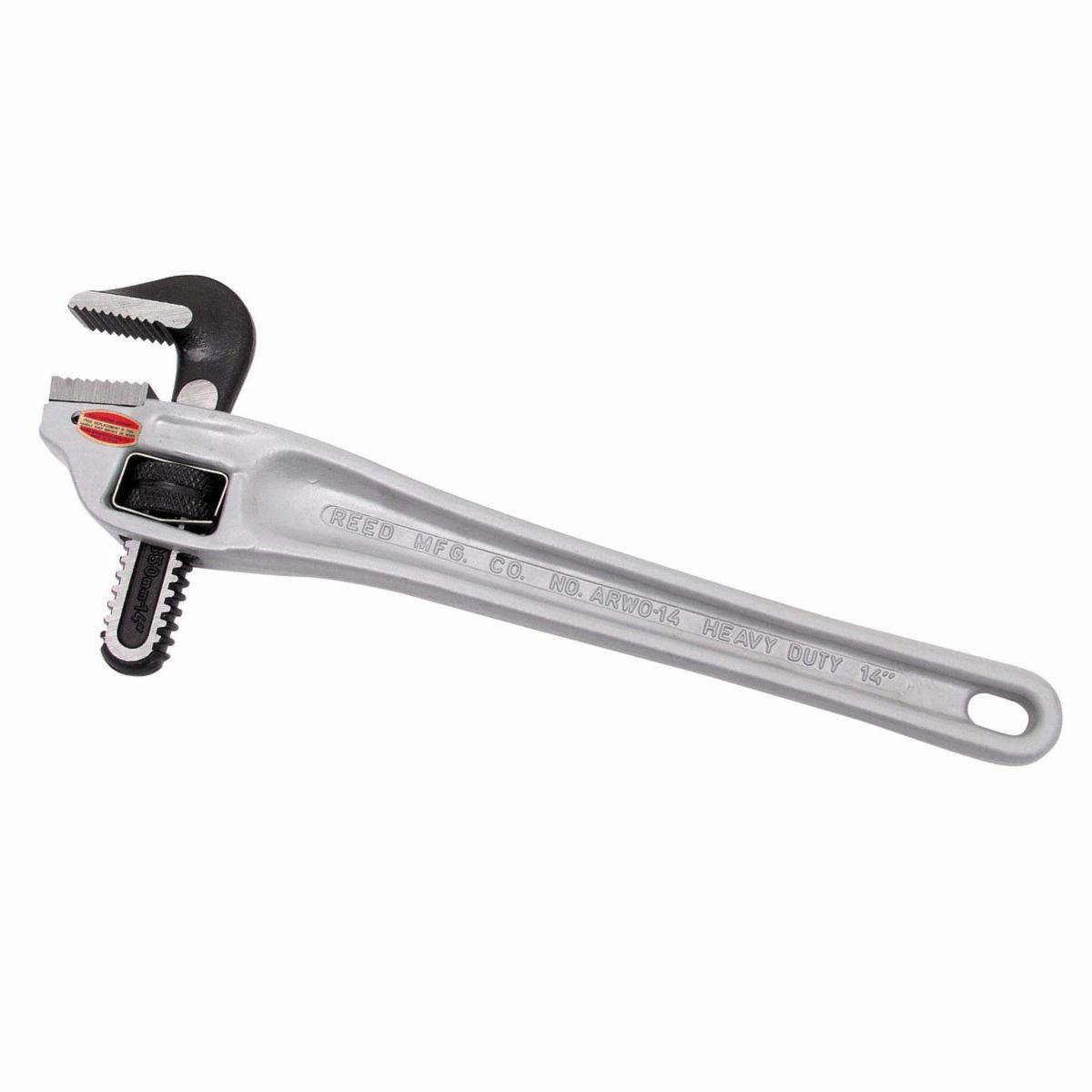 Reed ARWO18 Heavy Duty Pipe Wrench, 2-1/2 in, 18 in OAL, Titanium Aluminum Alloy Handle