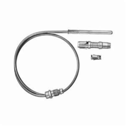 Robertshaw® 1980-018 Thermocouple, 18 in L, 25 to 30 mV, Liquid Propane/Natural Gas, Stainless Steel Snap-Fit® Tip, Metal, Import