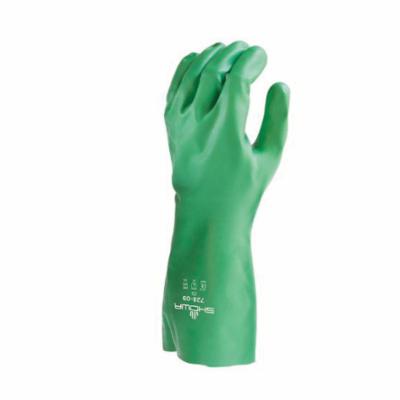 Showa 350L-09 Cut Res Gloves, Nitrile, Gray/Green, L