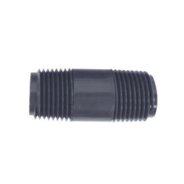 Spears® 888-120BC Pipe Nipple, 2-1/2 in x 12 in L Thread, PVC, SCH 80/XH, Domestic