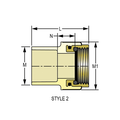 Spears® 4135-020BRG