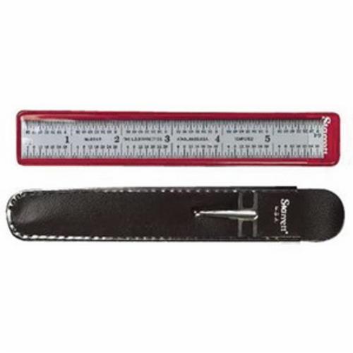 6 Inch Steel Ruler, Starrett Ruler