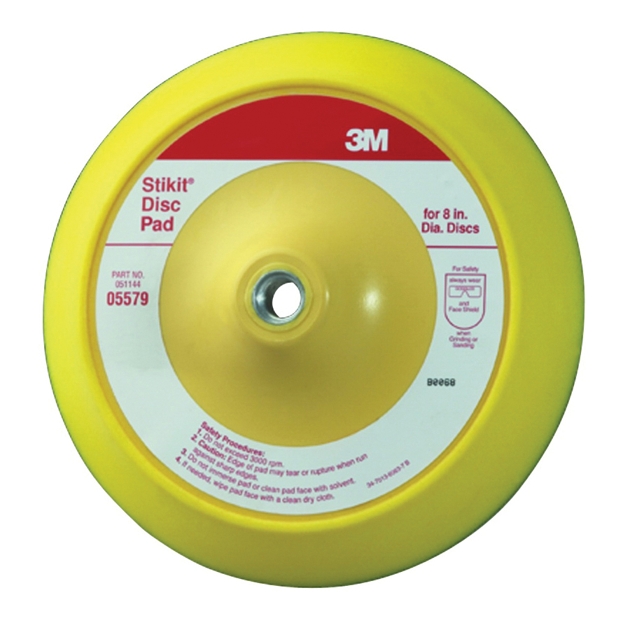 Stikit™ 051144-05575 Medium Density Regular Close Coated Abrasive Disc, 5 in Dia Pad, Stikit™ Attachment