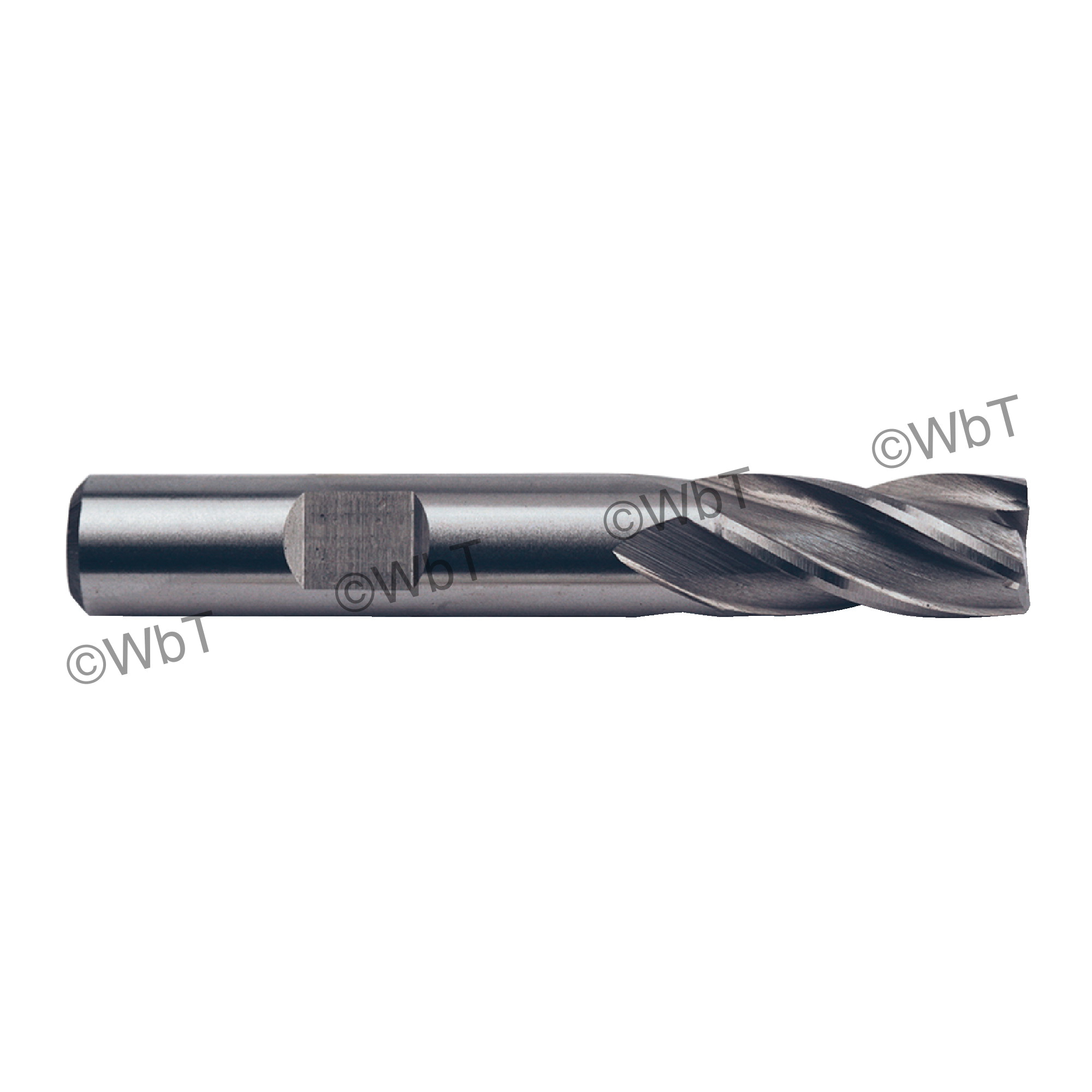 Carbide End Mill 3-1/2 L TiAlN Coated 0.045 Radius 5/8 Shank Diameter 2 Flute Single Carbide End Mill 3-1/2 L TiAlN Coated 0.045 Radius 5/8 Shank Diameter 2 Flute Single