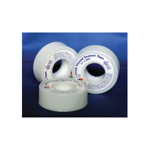Cleanfit 70989 Medium density Thread Seal Tape, 520 in L x 1/2 in W x 0.0025 in THK, 10000 psi, PTFE, Domestic
