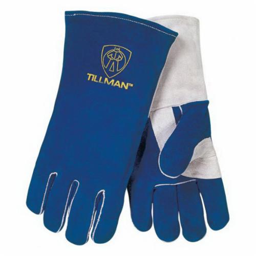product Tillman™ 1328M Premium Grade TIG Welding Gloves, M, Goat Skin Leather, Pearl, Unlined, Gauntlet Cuff