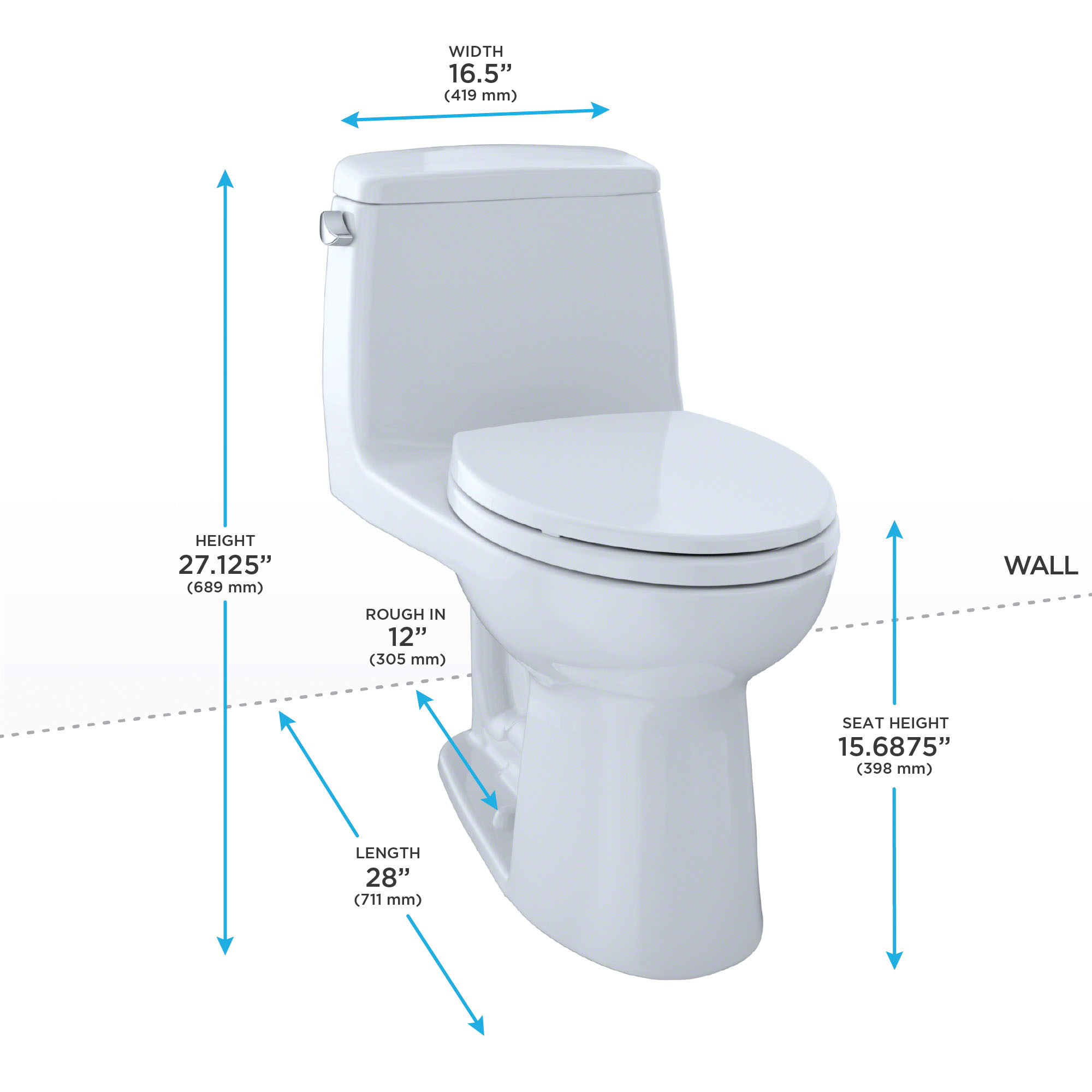 Toto® MS854114EG#01 27536