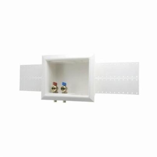 Uponor LF5930500 Outlet Box, For Use With Dual Drain Washing Machine, Polystyrene
