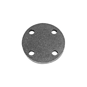 Ward Mfg 4X9.BBF Blind Companion Flange, 4 in Nominal, Cast Iron, NPS Connection, 125 lb, Domestic