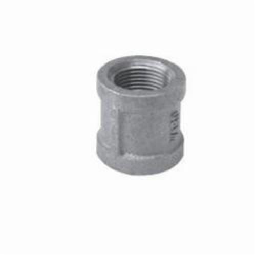 Ward Mfg E.NMC Straight Pipe Coupling, 3/4 in Nominal, FNPT End Style, 150 lb, Malleable Iron, Galvanized, Domestic