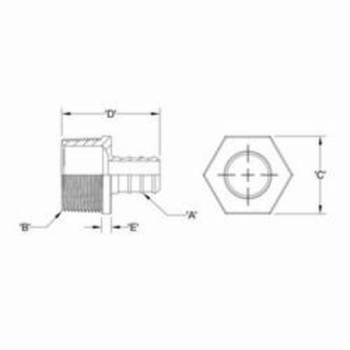 Zurn® PEX QQMC44GX 37473