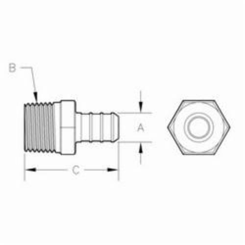 Zurn&reg; PEX QQPMC55X 37504