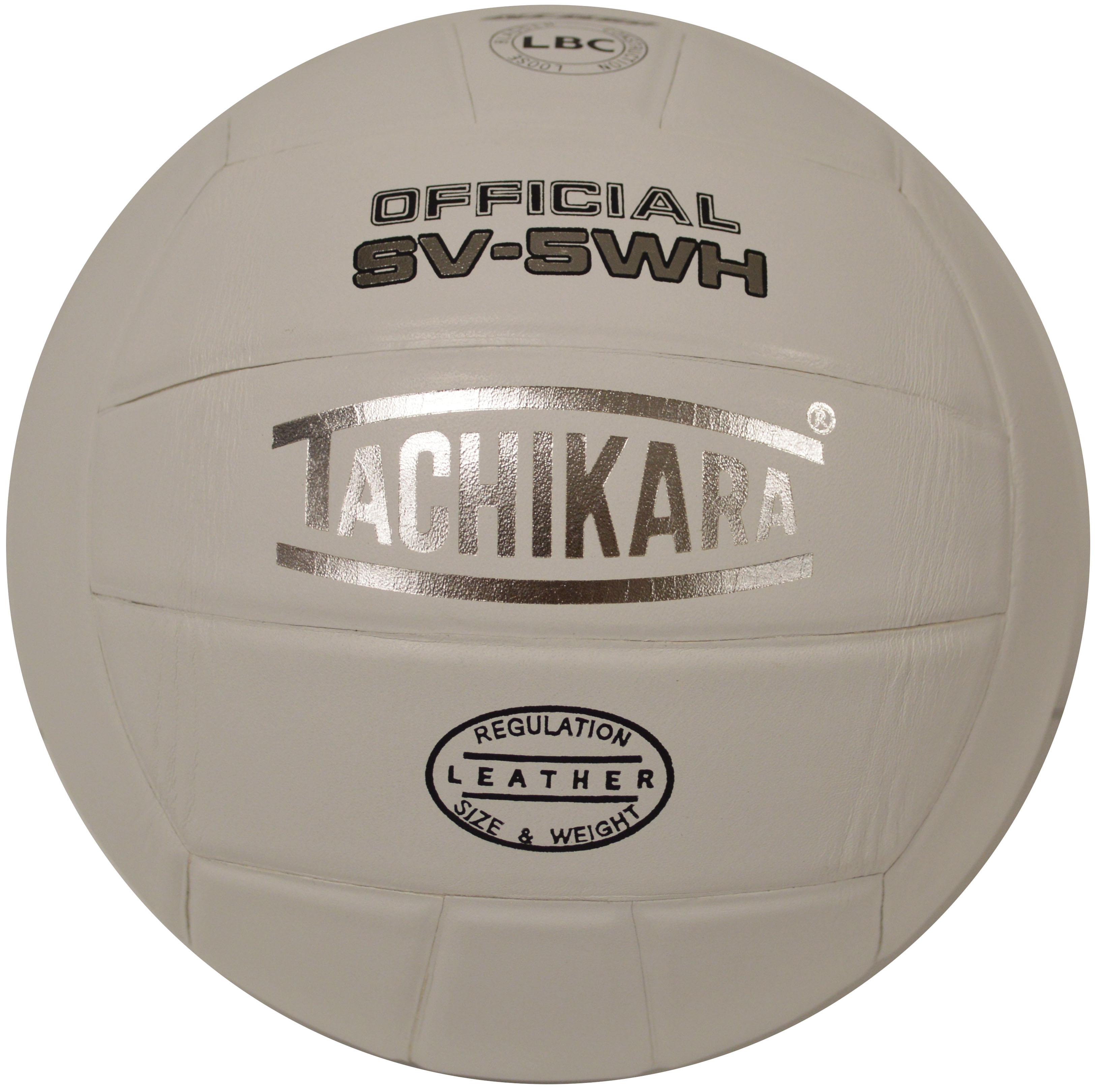 Tachikara SV18S Volleyball, 25-3/5 to 26-2/5 in Dia, Composite Leather - 1