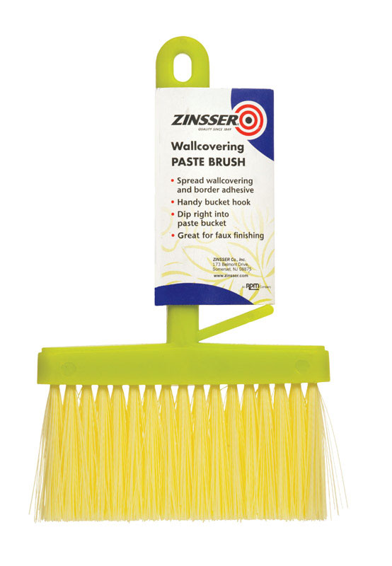 ZINSSER 97501 Wallcovering Paste Brush, Plastic Handle - 1