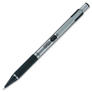 Zebra 54011 Mechanical Pencil, Stainless Steel Barrel - 1