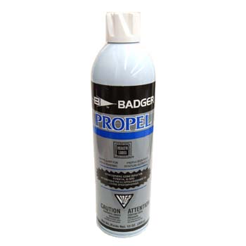 Badger Air-Brush 50-202 Propellant Can, 2-3/4 in Dia x 8-3/4 in H Dimensions - 1