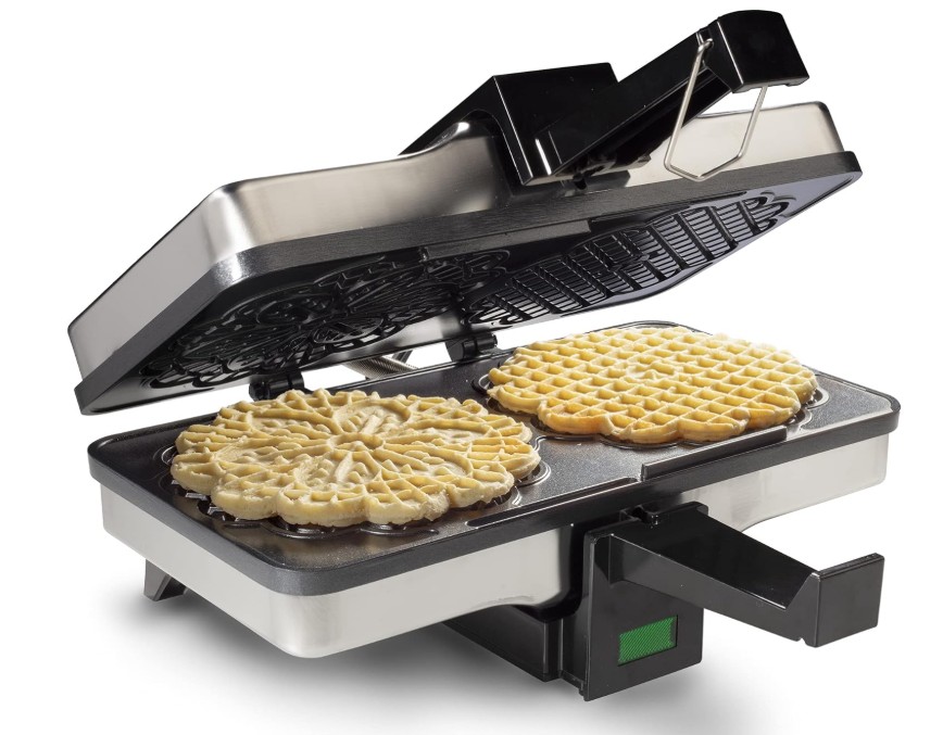 CucinaPro Non-Stick Pizzelle Maker - Thumbnail 4