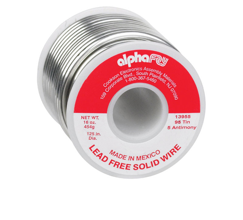 Alpha Metals Lead-Free Plumbing Solder - 16 oz