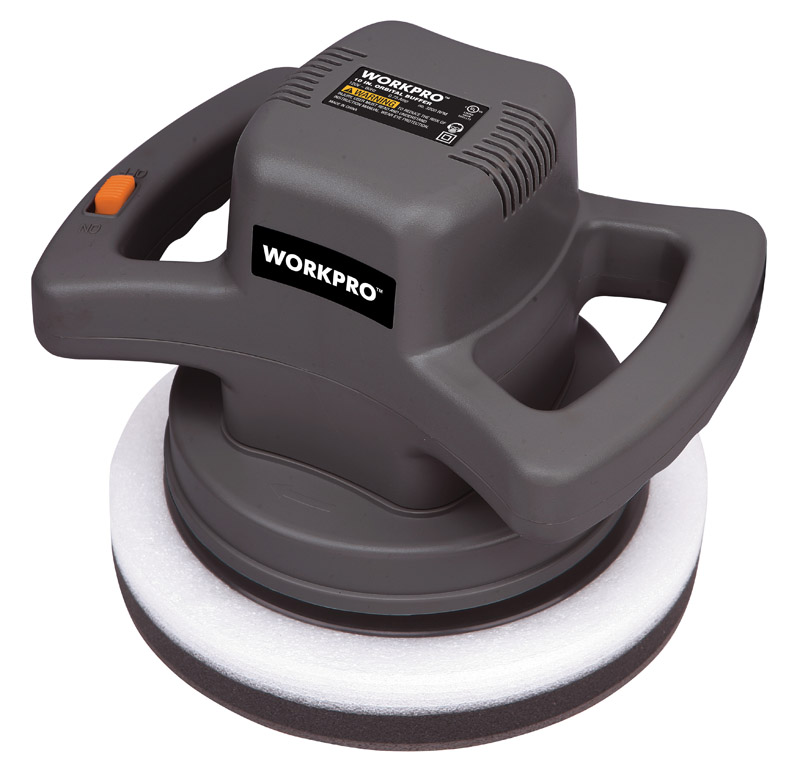 Workpro 2206944 Orbital Buffer, Tool Only, 10 in Dia Pad/Disc, 3200 rpm Speed - 1