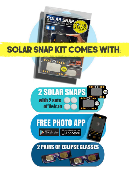 Solar Snap Eclipse Viewing Kit - 4