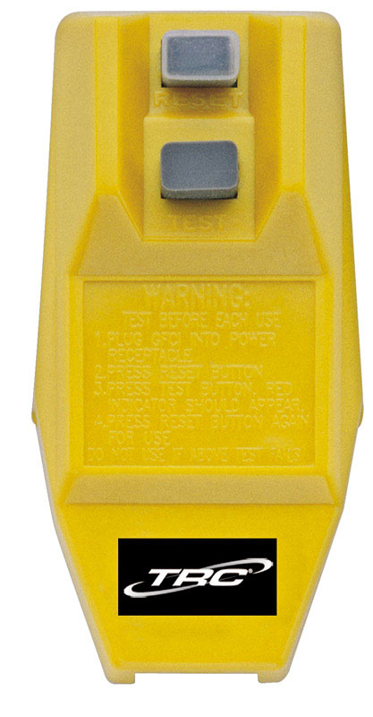 CCI 14880002-6 GFCI User Attachable Plug, Yellow - 1
