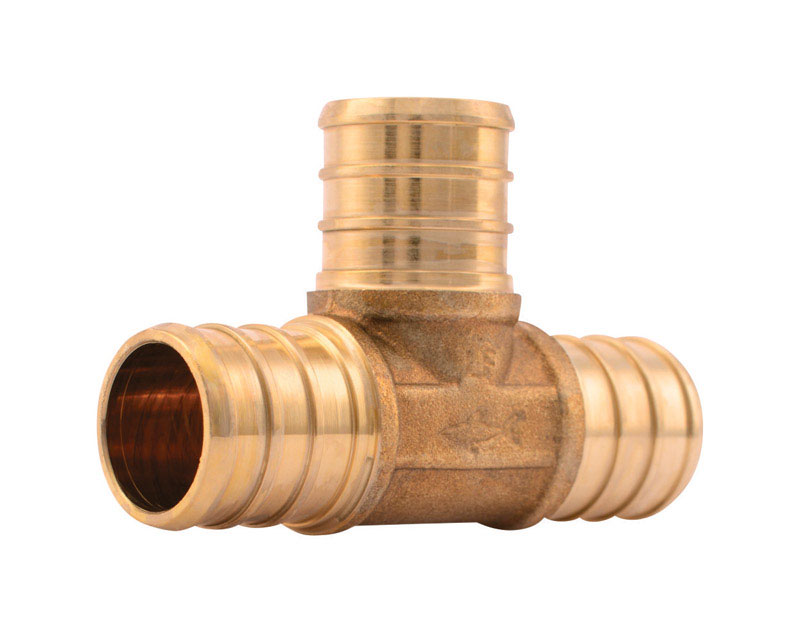 NIBCO PX80760XR1 Pipe Tee, 3/4 in, Bronze - 1