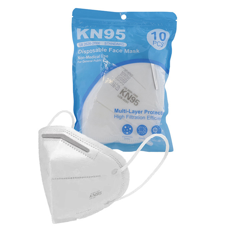 Kn95 Disposable Face Mask 10 Pack Bazic Products 2000