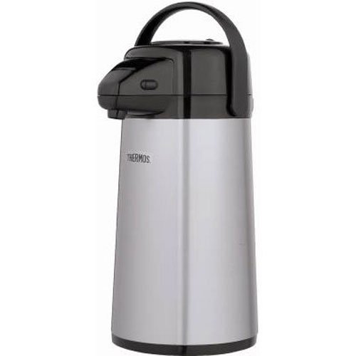 Thermos PP1920TRI2 Pump Pot, 2 qt Capacity, Stainless Steel - 1