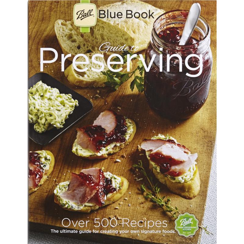 Ball 1440021411 How-To Book, Guide to Preserving, English, Paperback Binding, 200-Page - 1