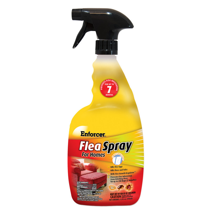 Enforcer EFSH323 Flea Spray, Linen, 32 oz - 1