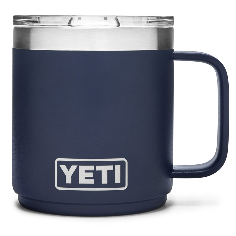 YETI Rambler 10 oz Tumbler, Stainless Steel, Vacuum Insulated  with MagSlider Lid, Navy: Tumblers & Water Glasses