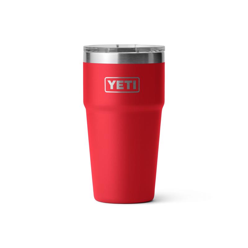 YETI Rambler BPA Free Stackable Pint, 16 oz, Rescue Red