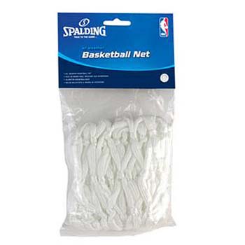 Spalding 40-16208 Basketball Net, 21 in Dia, Nylon, White - 1
