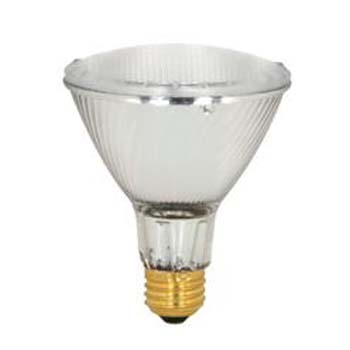 Satco Soft Ray Series S4132 Halogen Bulb, 39 W, Medium E26 Lamp Base, PAR30 Lamp, Warm White Light, 500 Lumens - 1