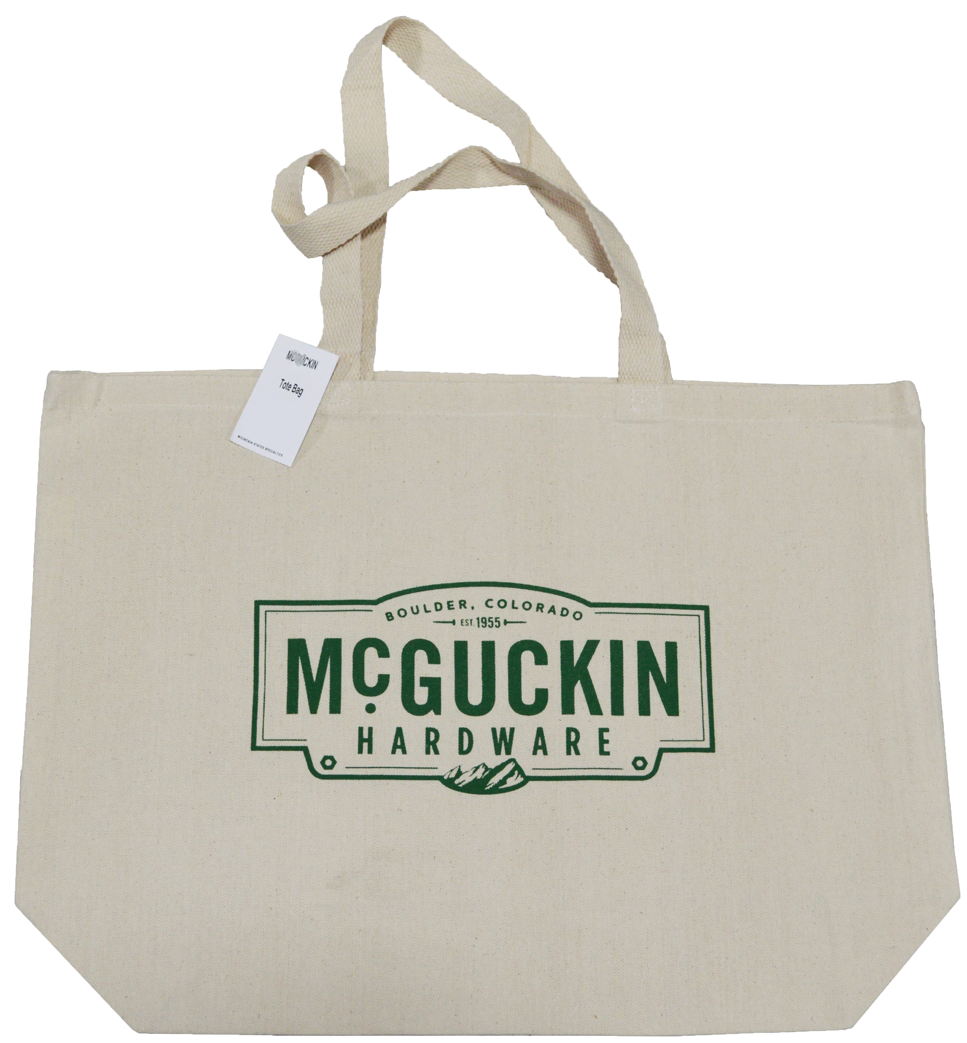 McGuckin Large Canvas Tote Bag - 1