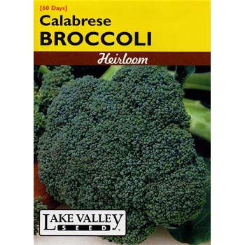 Lake Valley Seed 55 Vegetable Seed, Calabrese Broccoli - 1