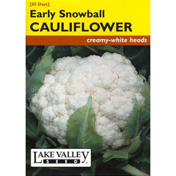 Lake Valley Seed 78 Vegetable Seed, Early Snowball Cauliflower - 1