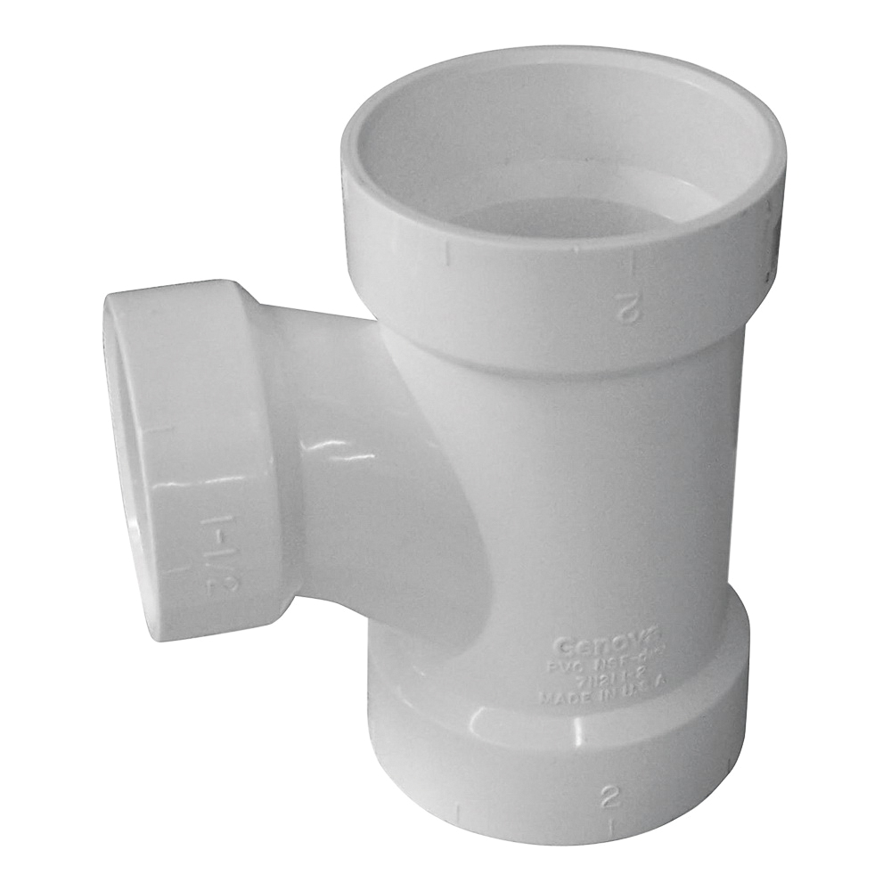 PVC DWV Pipe Tees