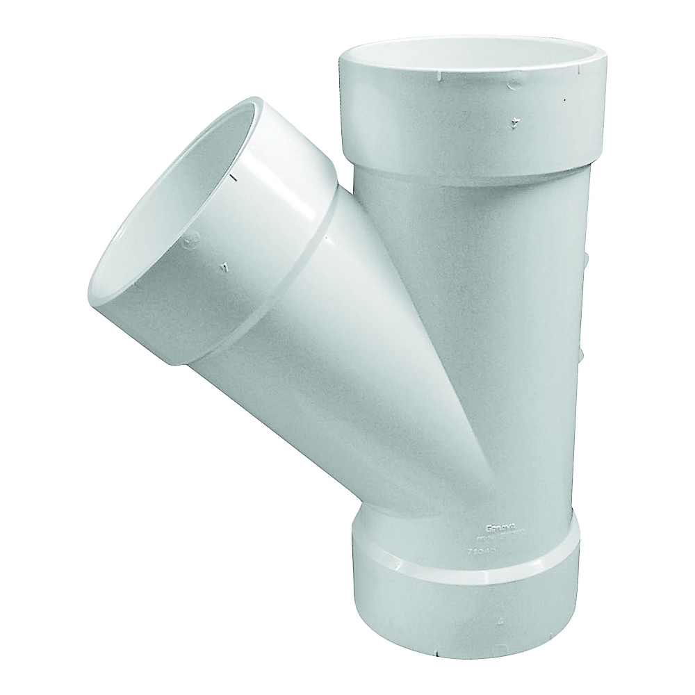 PVC DWV Pipe Wyes