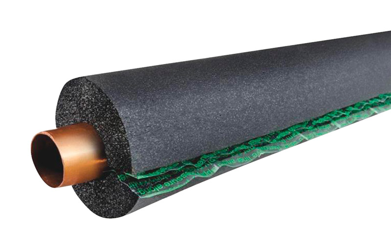 Self-Seal Pipe Insulation, Armaflex, 7/8 in ID Dia, 6 ft L, Rubber - 1