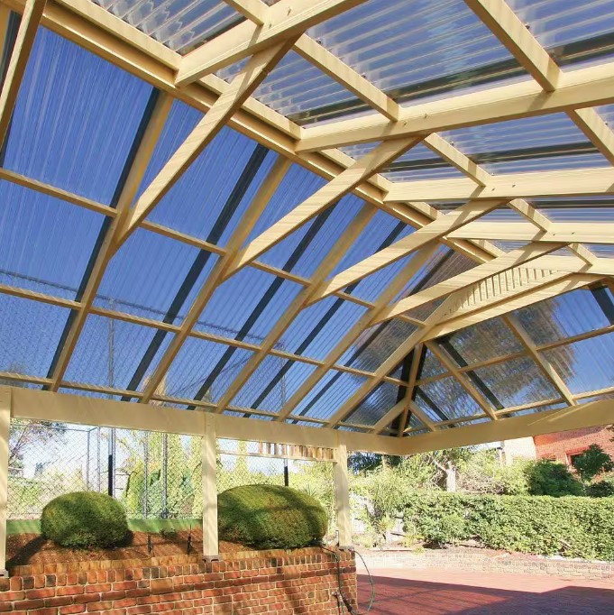 26in x 12ft Suntuf Polycarbonate Panel Solar Gray - 2